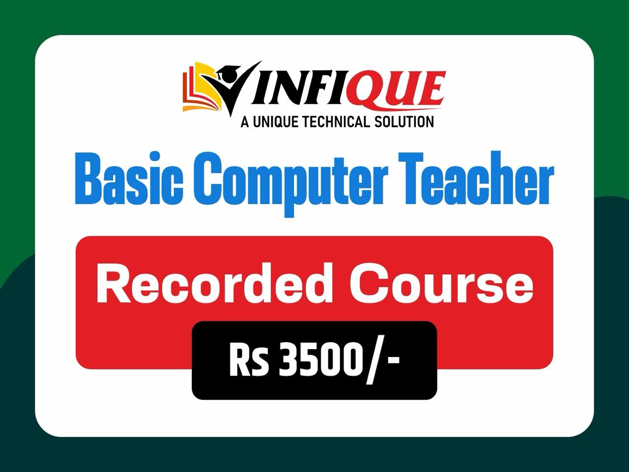 Basic Computer Teacher Course