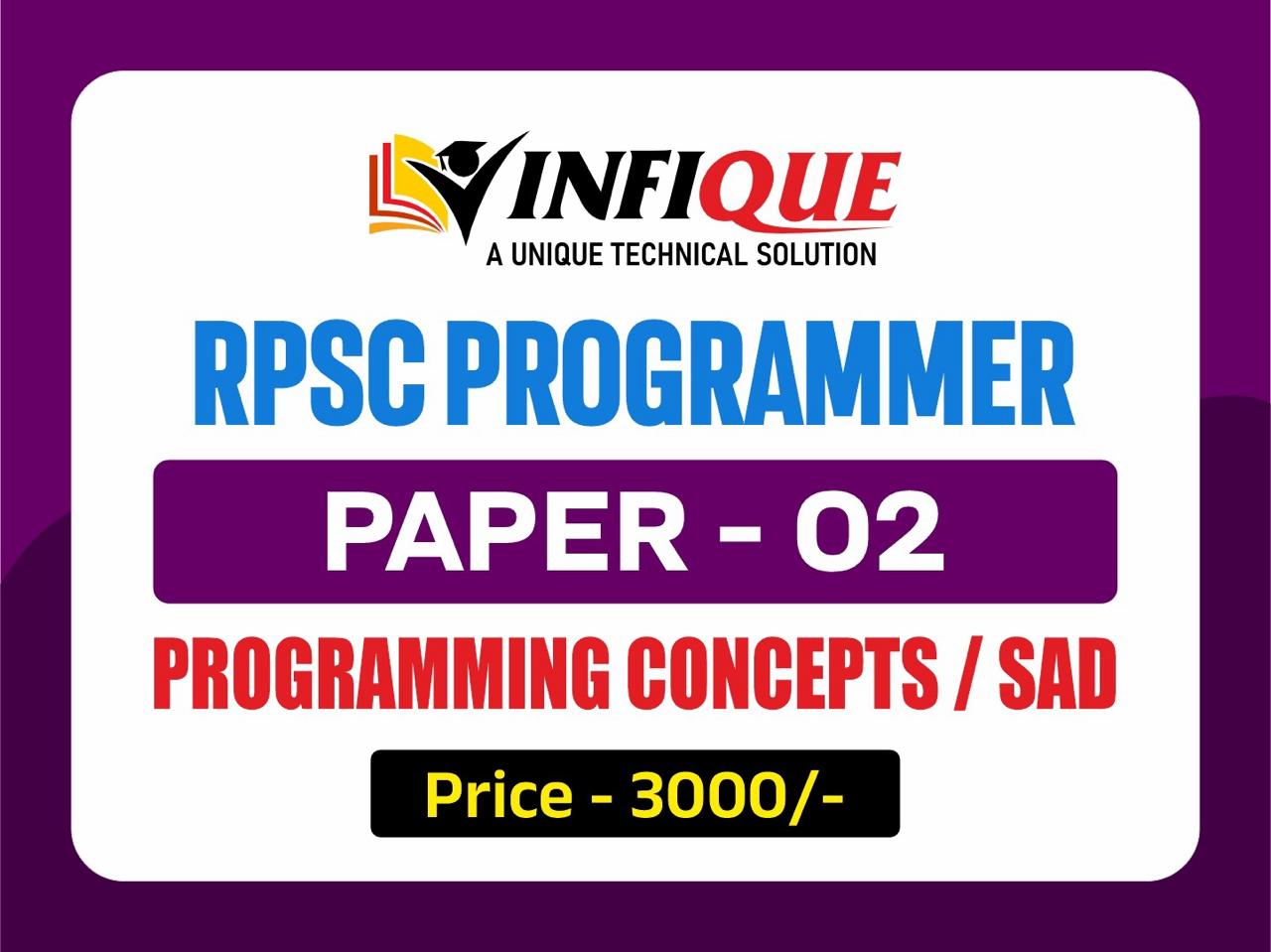 Programmer Paper Type Best Computer Teacher Coaching in Jaipur 2026 | Infique Classes
